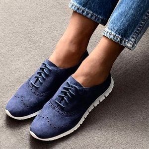ZEROGRAND wingtip oxford sneakers